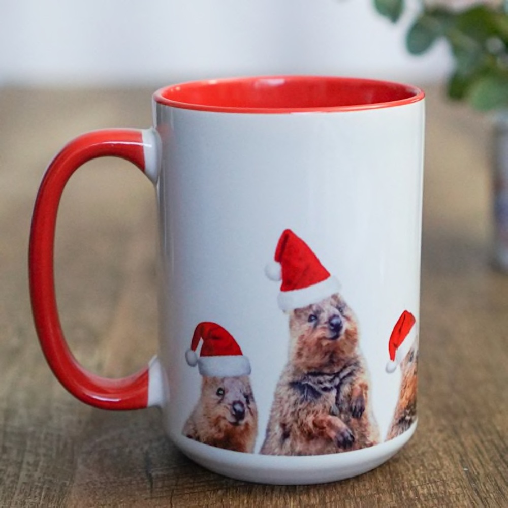 Christmas Quokka Mug
